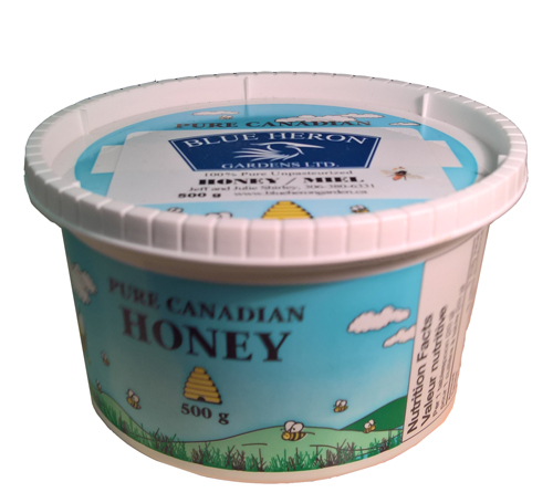 500 gram tub of honey
